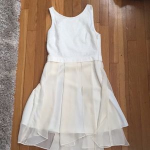 White/cream bcbg dress